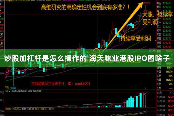 炒股加杠杆是怎么操作的 海天味业港股IPO图啥子